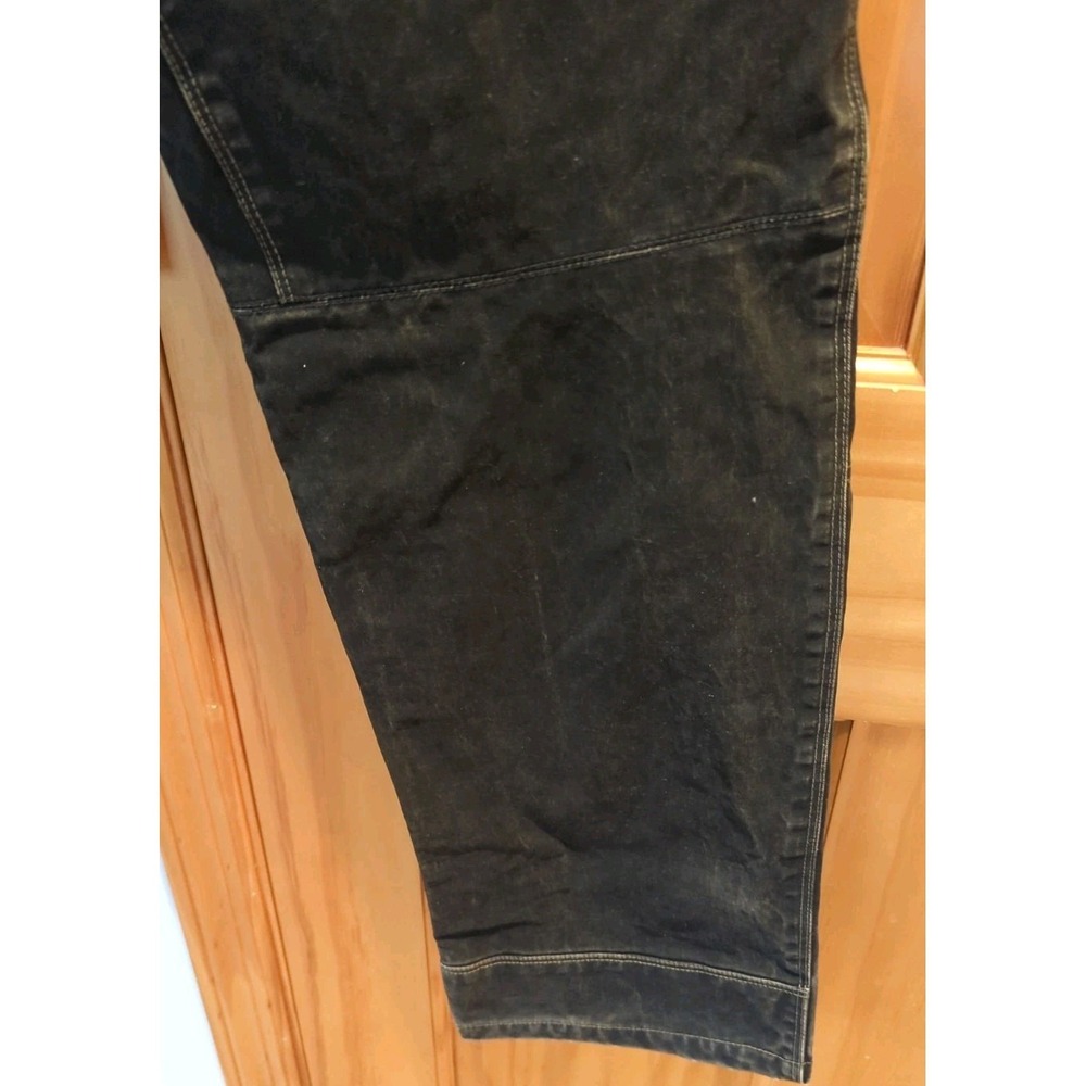 Kuhl Pants Mens 34 x 32 Black Washed Distressed Outdoor Rugged‎ Jeans - Picture 11 of 15
